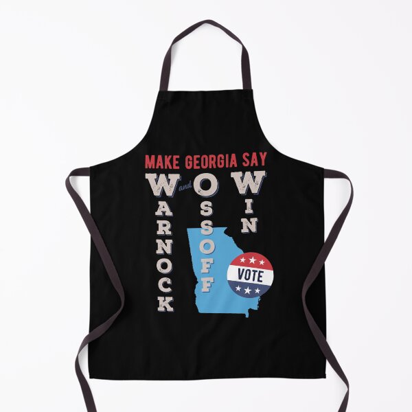Item preview, Make Georgia Say WOW! Warnock And Ossoff Win! Vote! designed and sold by Ellie and Jack.