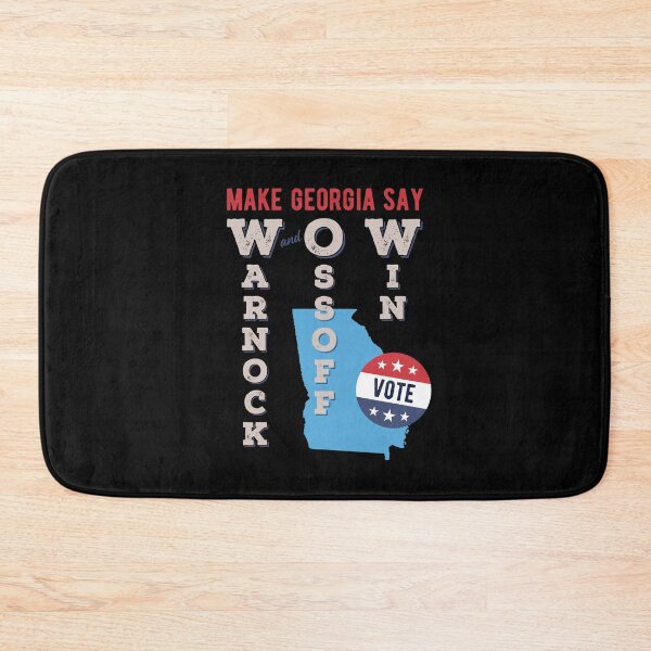 Item preview, Make Georgia Say WOW! Warnock And Ossoff Win! Vote! designed and sold by Ellie and Jack.