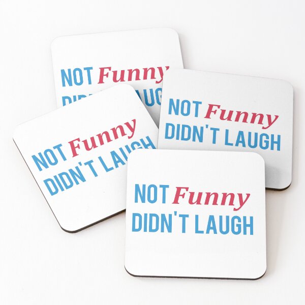 Item preview, Not funny didn't laugh | Funny Design | Memes designed and sold by zeliche mohammed.