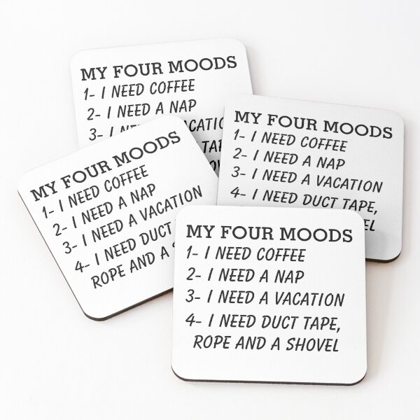 Item preview, My four moods designed and sold by TINASTORESHOPE.