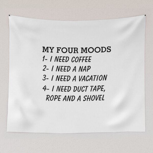 Item preview, My four moods designed and sold by TINASTORESHOPE.