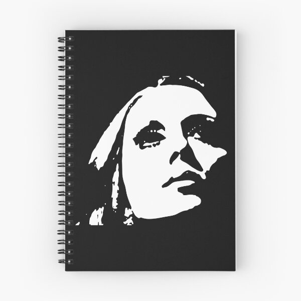 Artikelvorschau, Fairuz Schwarz-Weiß-Karikatur - فيروز entworfen und verkauft von disruptedvibes.
