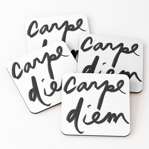 Item preview, carpe diem cursive designed and sold by 3meistudios.