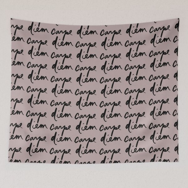Item preview, carpe diem cursive designed and sold by 3meistudios.