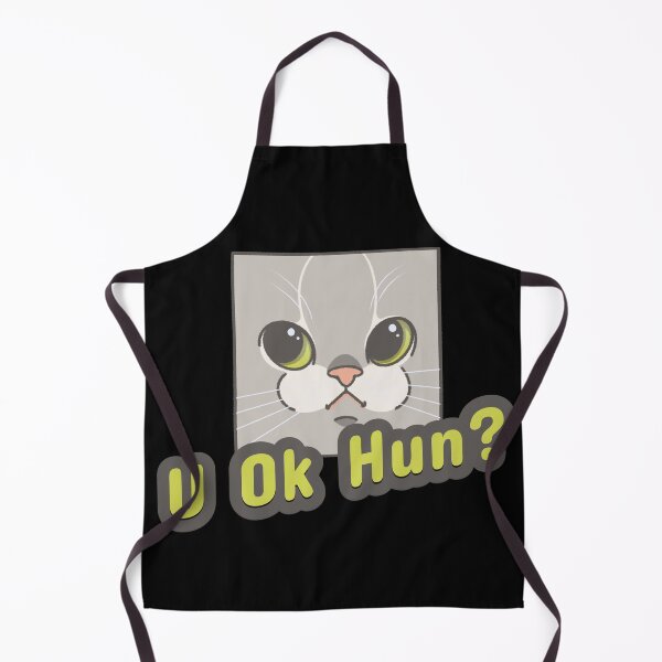 Item preview, U OK HUN? Cute Cat Face designed and sold by dogisbored.