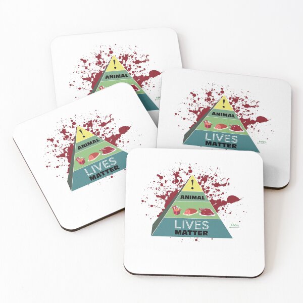 Item preview, Food Pyramid Animal Lives Matter Dietary Guidelines designed and sold by James-Kaft.