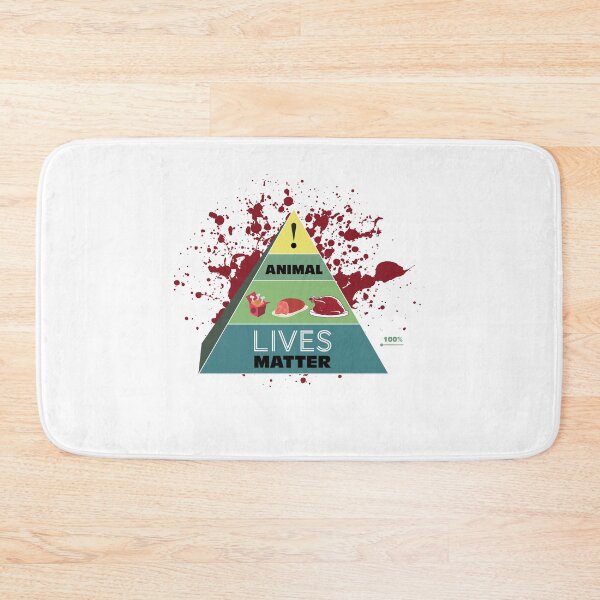Item preview, Food Pyramid Animal Lives Matter Dietary Guidelines designed and sold by James-Kaft.