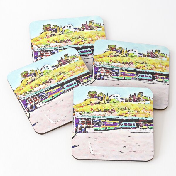 Item preview, L'Aquila: bus station designed and sold by Giuseppe Cocco.