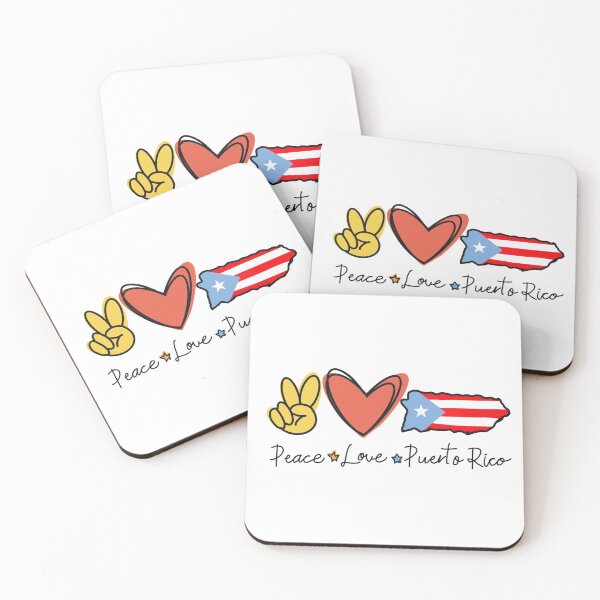 Item preview, Peace, Love Puerto Rico designed and sold by boricuasennc.