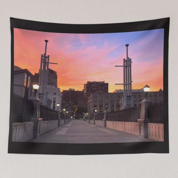 Item preview, A colorful  evening  in Downtown Albany, New York designed and sold by Lians.