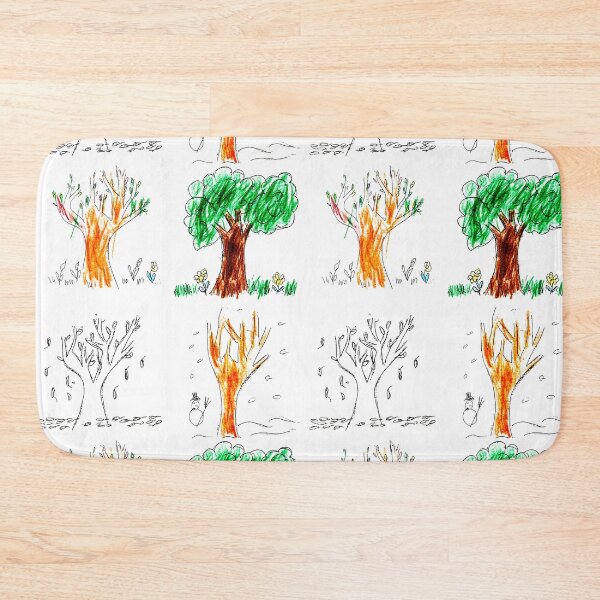 Item preview, Four seasons seen by child pattern designed and sold by Grégory DUBUS.