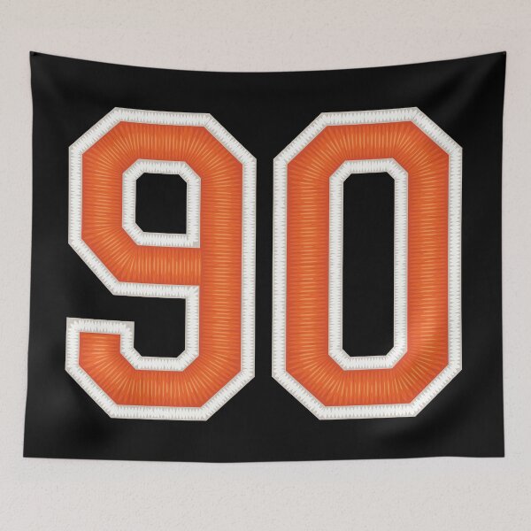 Item preview, Sports Number 90 Jersey Ninety Orange designed and sold by elhefe.