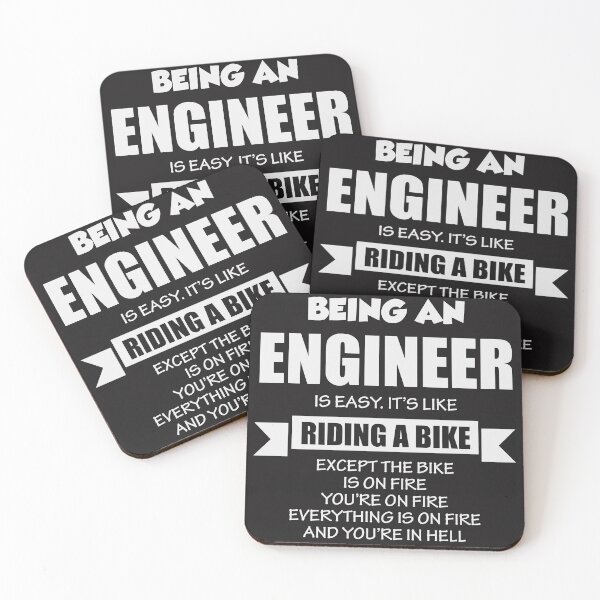 Item preview, Being an Engineer is easy. Funny gift for Engineers (W) designed and sold by Scrt2.