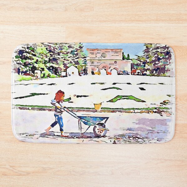 Item preview, L'Aquila: girl with wheelbarrow designed and sold by Giuseppe Cocco.