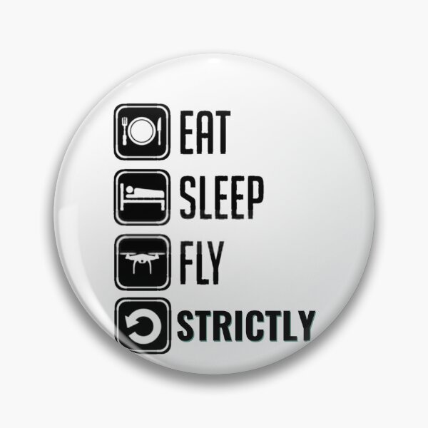 Item preview, EAT SLEEP FLY STRICTLY designed and sold by zPremium.