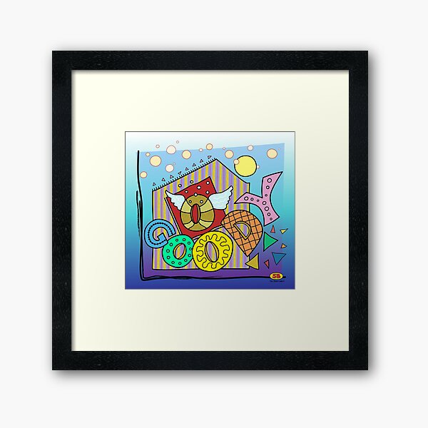 O Goody Framed Art Print