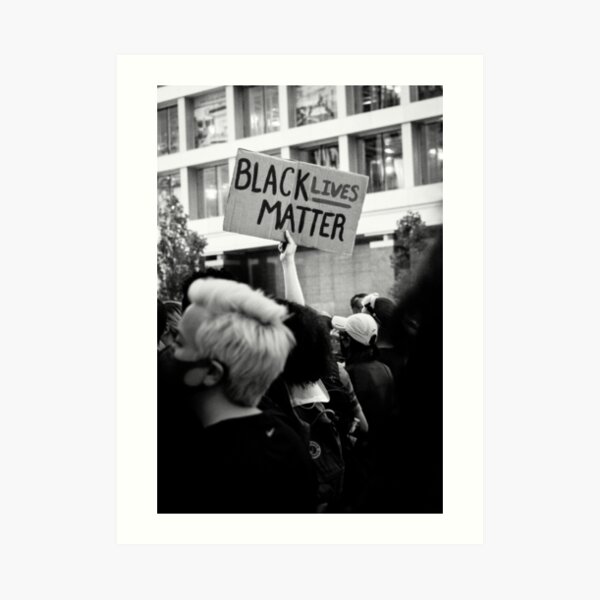 Black Lives Matter Art Print