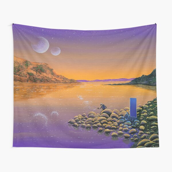 Item preview, Skipping Stones On Planet Z designed and sold by flooko.