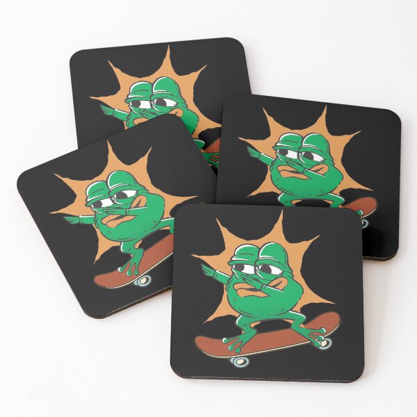 Item preview, Frog on Skateboard designed and sold by Coder-T.
