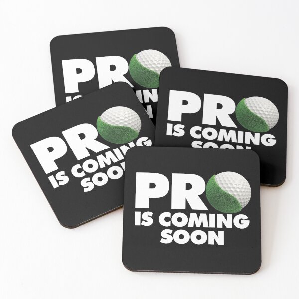 Item preview, Pro Golfer is coming soon - Funny Golfing Quote designed and sold by elhefe.