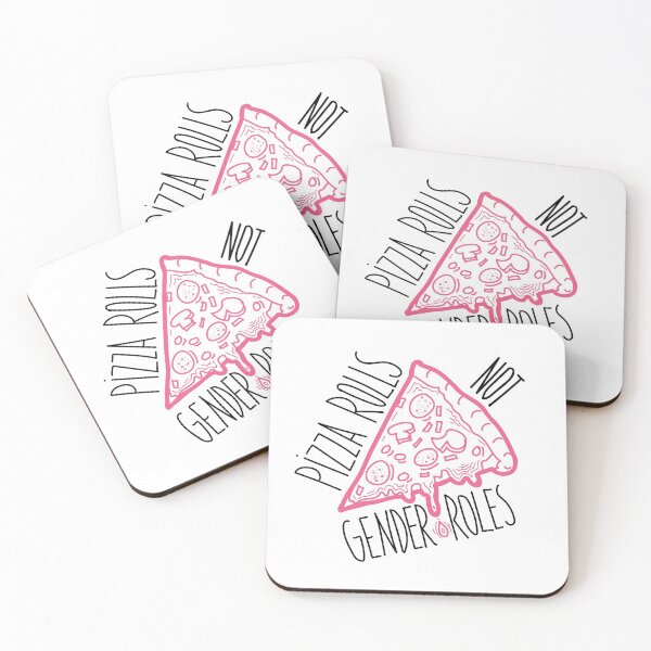 Item preview, Pizza rolls not gender roles designed and sold by Laura Ioana V.