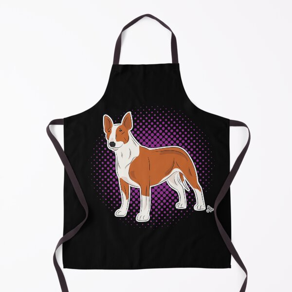 Item preview, Bull Terrier red & white COMIC style designed and sold by LeChienArtistiQ.