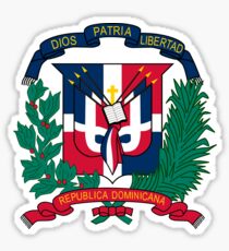 National coat of arms of the Dominican Republic Sticker
