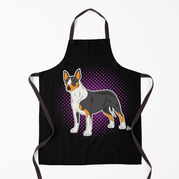 Item preview, Bull Terrier tricolor COMIC style designed and sold by LeChienArtistiQ.