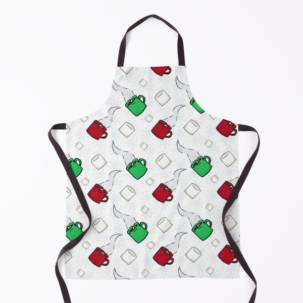 Item preview, Chocolate caliente con estampado de malvaviscos designed and sold by Caryn Pinkston.