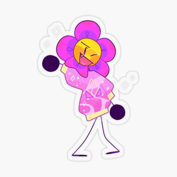 flower Transparent Sticker