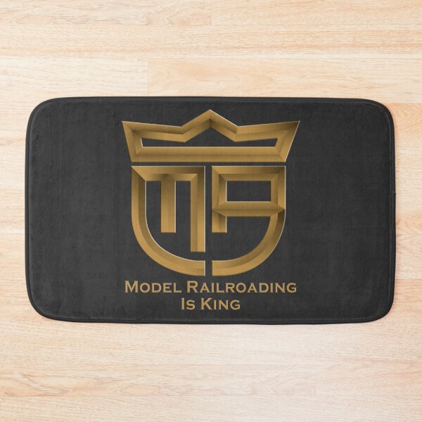 Item preview, Model Railroading is King Unique and Special Metallic Model Railroading Design. Great Gift for the Model Railroader in Your Life. Or Spoil Yourself! designed and sold by UrTops.
