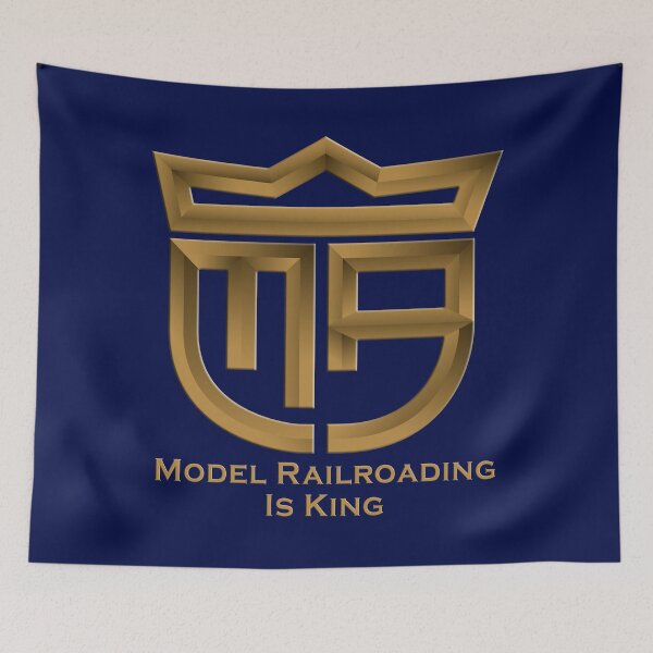 Item preview, Model Railroading is King Unique and Special Metallic Model Railroading Design. Great Gift for the Model Railroader in Your Life. Or Spoil Yourself! designed and sold by UrTops.