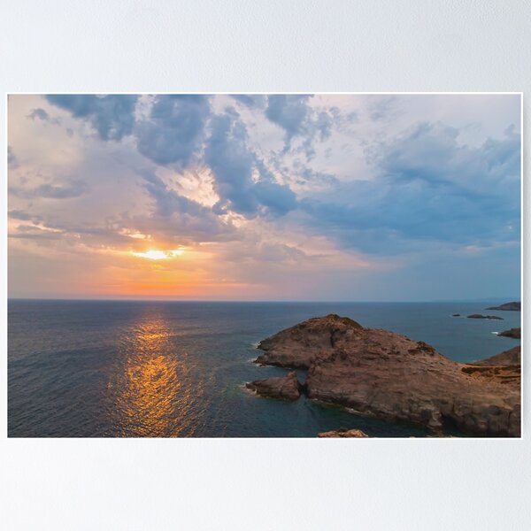 Item preview, Seascape at sunset designed and sold by Eros Suà.