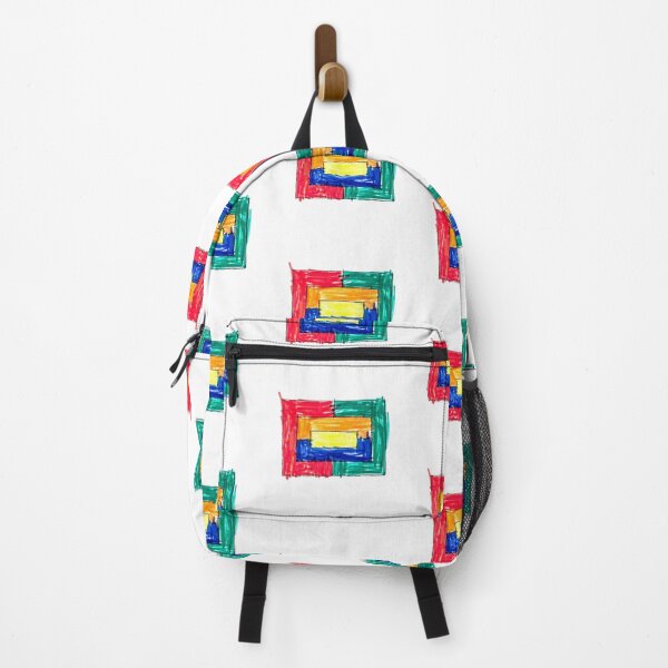 Item preview, Simple multi colored rectangle by child designed and sold by Grégory DUBUS.