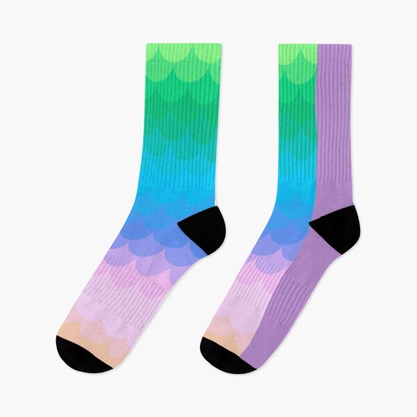 Item preview, Delicate Rainbow Mermaid scales designed and sold by orangerinka.
