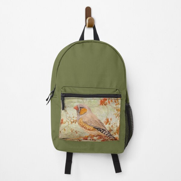 Item preview, Zebra Finch Among Almond Trees designed and sold by Angeles M. Pomata.