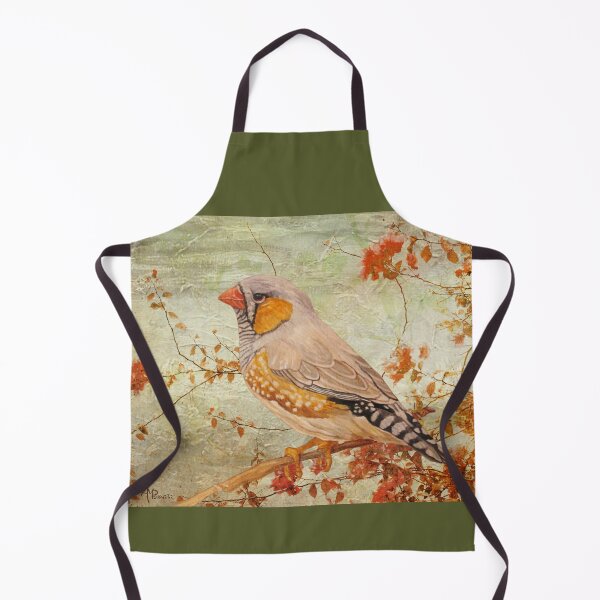 Item preview, Zebra Finch Among Almond Trees designed and sold by Angeles M. Pomata.