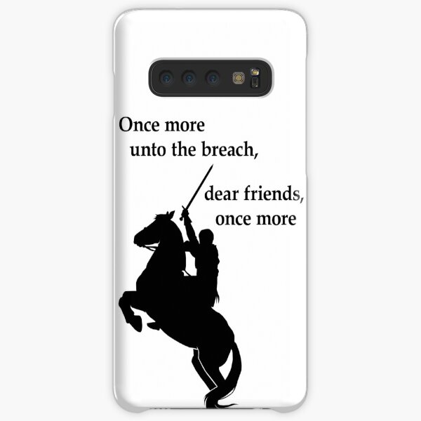 Shakespeare - Henry V - once more - light Samsung Galaxy Snap Case