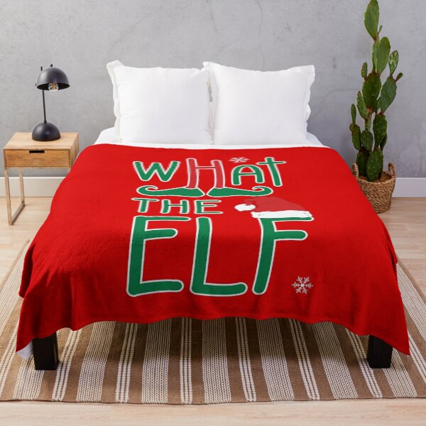 Item preview, What the Elf Funny Ugly Christmas Sweater Style designed and sold by JustLivinLife.