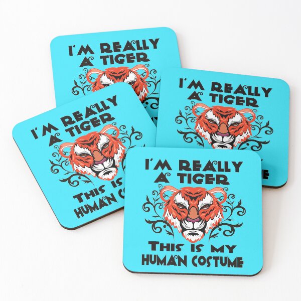 Item preview, i'M really a tiger this is my human costume,cute tiger designed and sold by buzz1days.