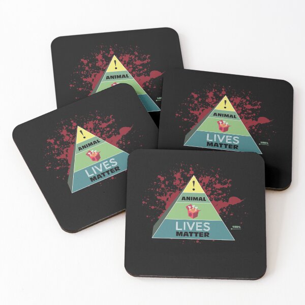 Item preview, Vegan Food Pyramid Animal Lives Matter Chicken Legs designed and sold by James-Kaft.