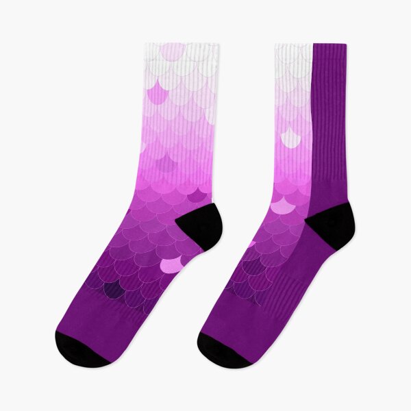 Item preview, Gradient purple Mermaid scales designed and sold by orangerinka.