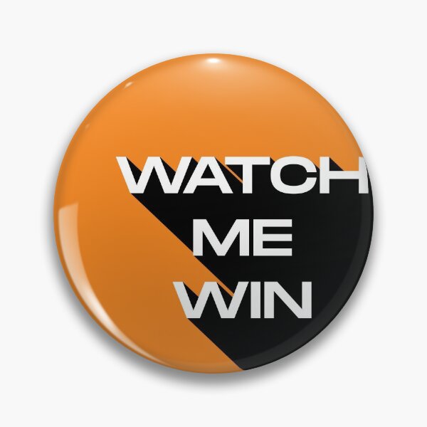 Item preview, WATCH ME WIN motivational design designed and sold by ZedTshirts.