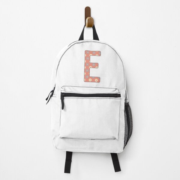 Item preview, MONOGRAM LETTER E PINK FLORAL TYPOGRAPHY DESIGN designed and sold by RhubarbMyrtle.