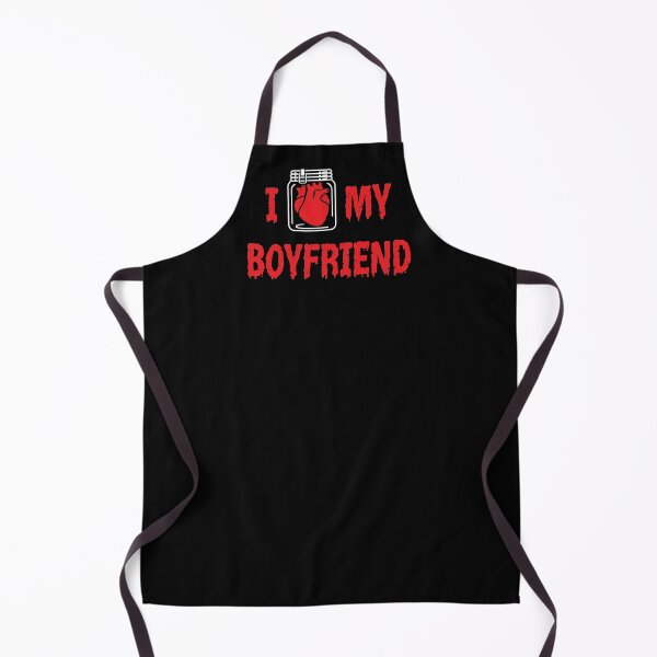 Item preview, I heart my boyfriend heart in a jar crazy girlfriend, boyfriend designed and sold by SpreadForSatan.