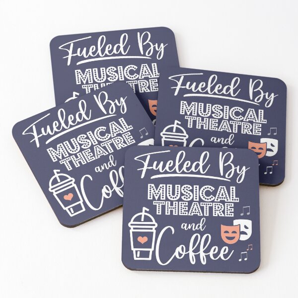 Item preview, Fueled By Musical Theatre and Coffee designed and sold by KristyBDesigns.