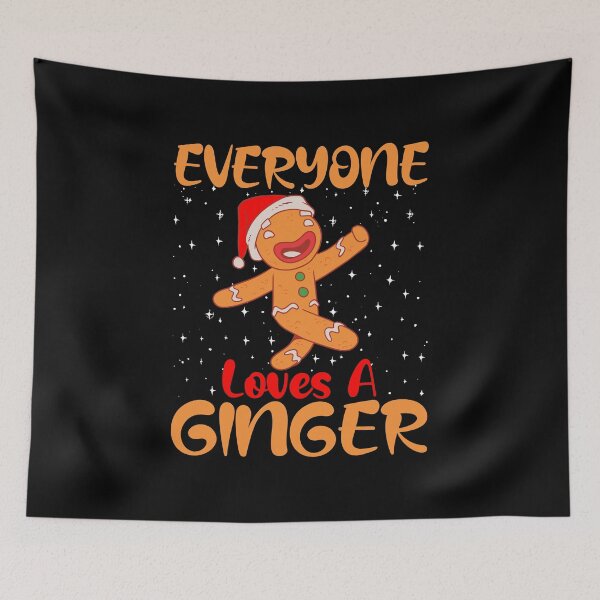 Item preview, Christmas Everyone Loves A Ginger Funny Baker designed and sold by haselshirt.
