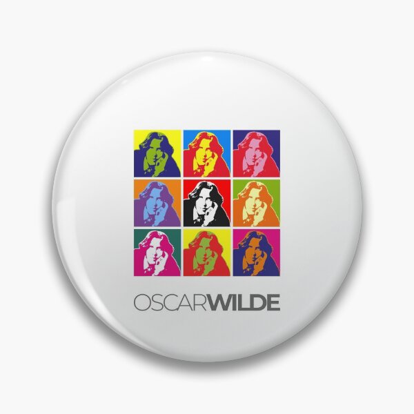 Item preview, Oscar Wilde pop-art portrait poster designed and sold by CMYKStudio.