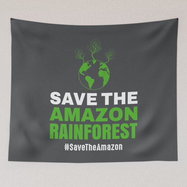 Item preview, Save the Amazon Rainforest Pray for Amazonia designed and sold by NUMAcreations.