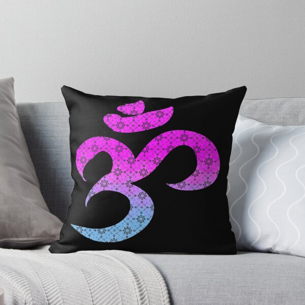 Item preview, Hot pink gradient Aum sign designed and sold by orangerinka.